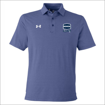 Hines Supply UA Men's Destin Drive Striped Performance Polo