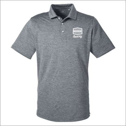 Hines Supply Puma Golf Men's Icon Heather Polo