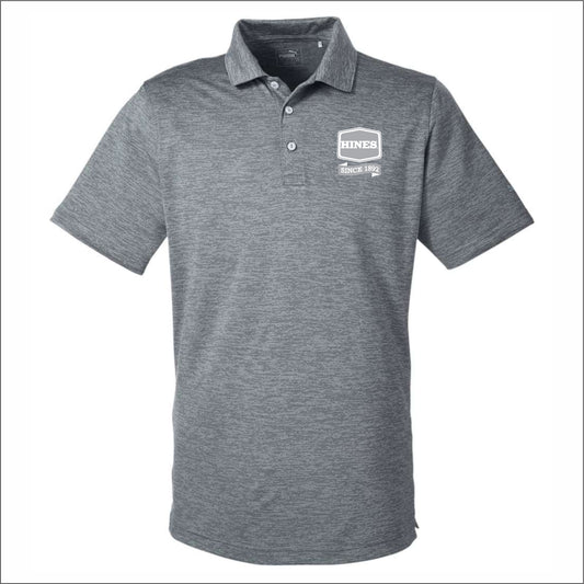 Hines Supply Puma Golf Men's Icon Heather Polo
