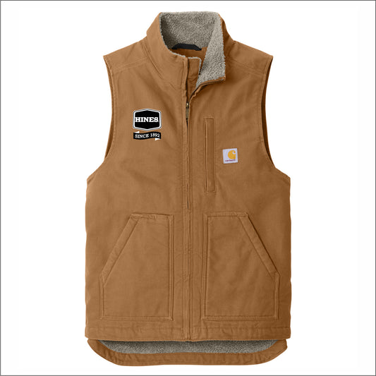 Hines Supply Carhartt Sherpa-Lined Mock Neck Vest