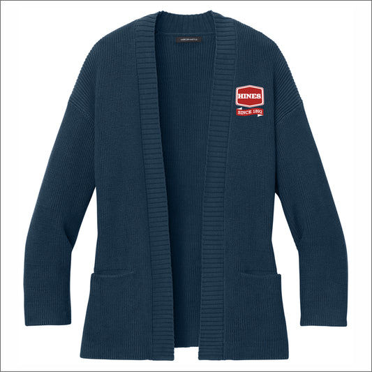 Hines Supply Ladies Open Knit Cardigan