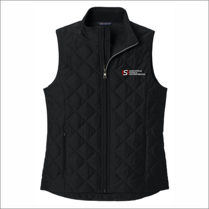 Industrial Source Inc Ladies Quilted Vest