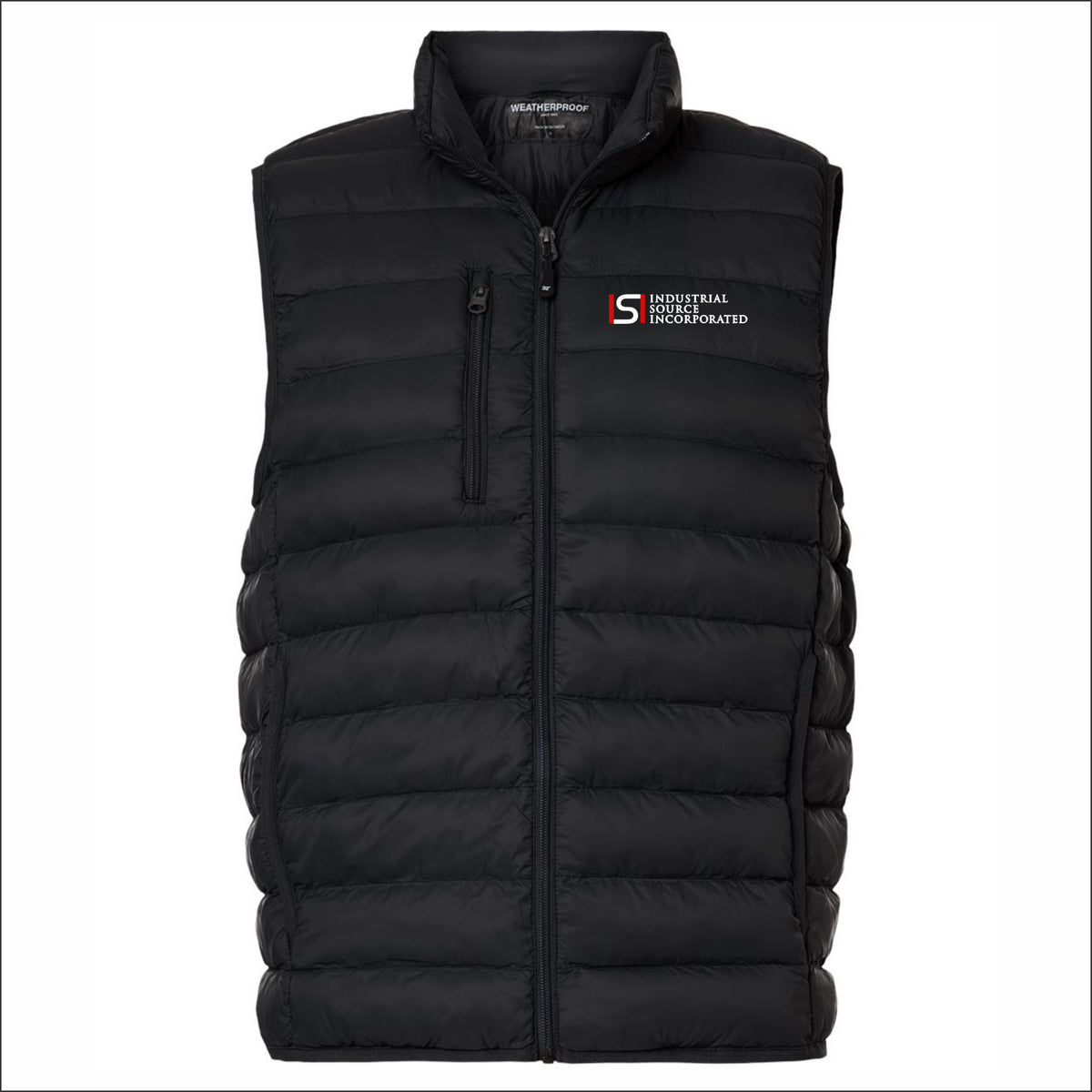 Industrial Source Inc Men's Lightweight Poly-filled Packable Vest