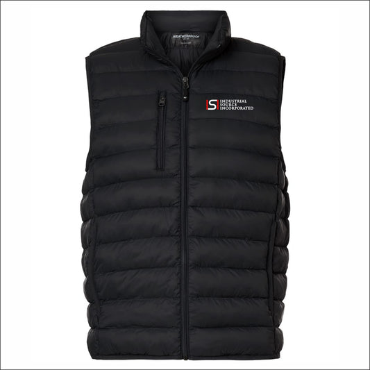 Industrial Source Inc Men's Lightweight Poly-filled Packable Vest