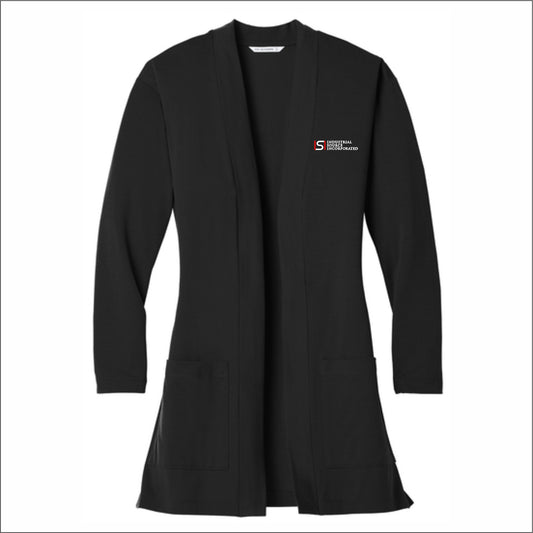 Industrial Source Inc Ladies Concept Long Pocket Cardigan