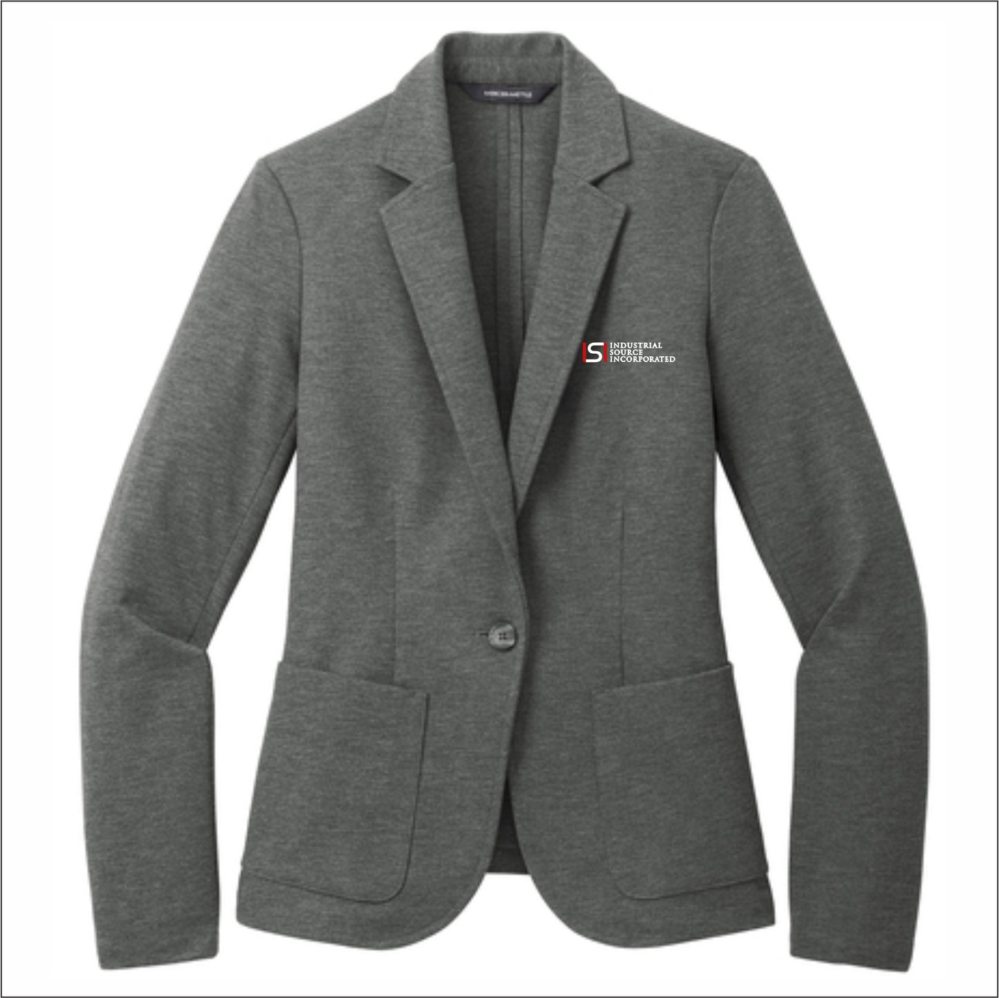 Industrial Source Inc Ladies Relaxed Knit Blazer