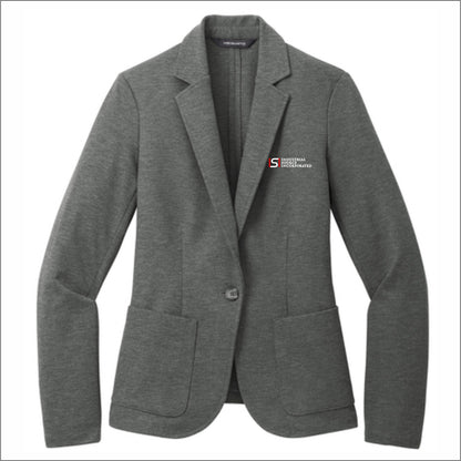 Industrial Source Inc Ladies Relaxed Knit Blazer