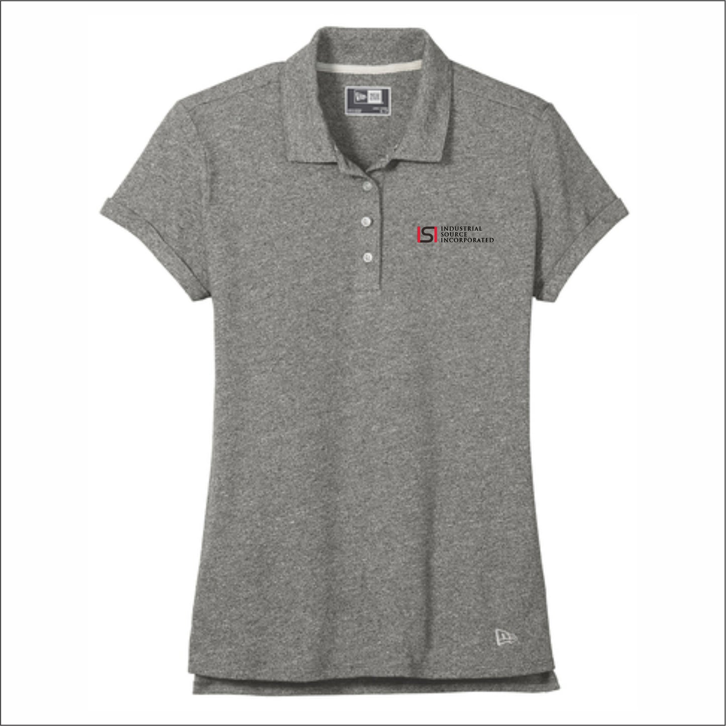 Industrial Source Inc New Era Ladies Slub Twist Polo