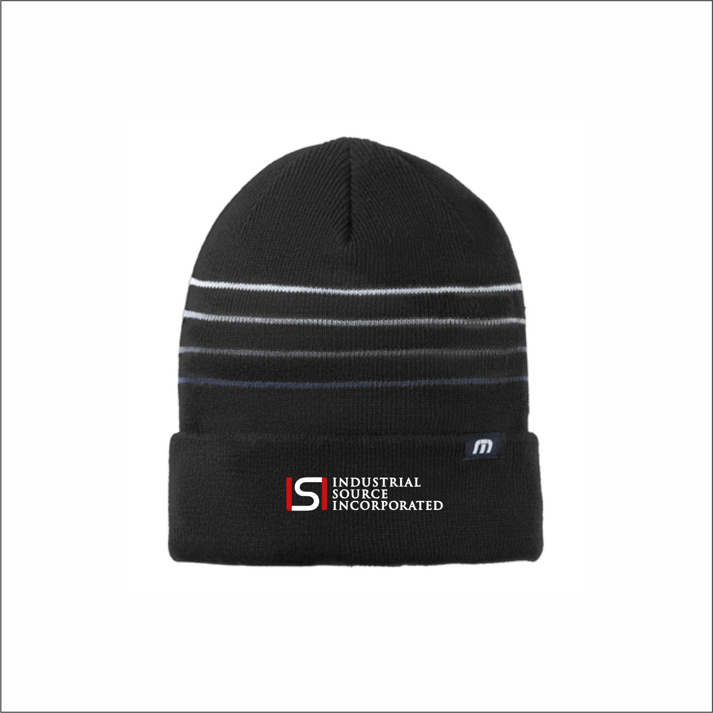 Industrial Source Inc TravisMathew Striped Cuffed Beanie
