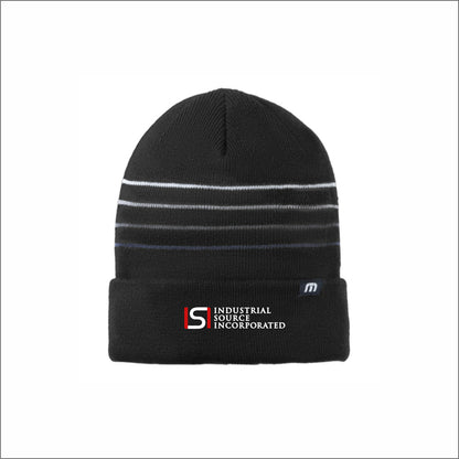 Industrial Source Inc TravisMathew Striped Cuffed Beanie
