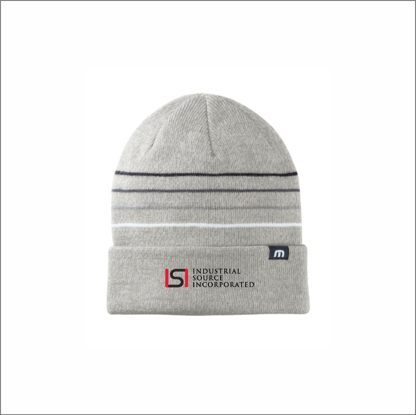 Industrial Source Inc TravisMathew Striped Cuffed Beanie