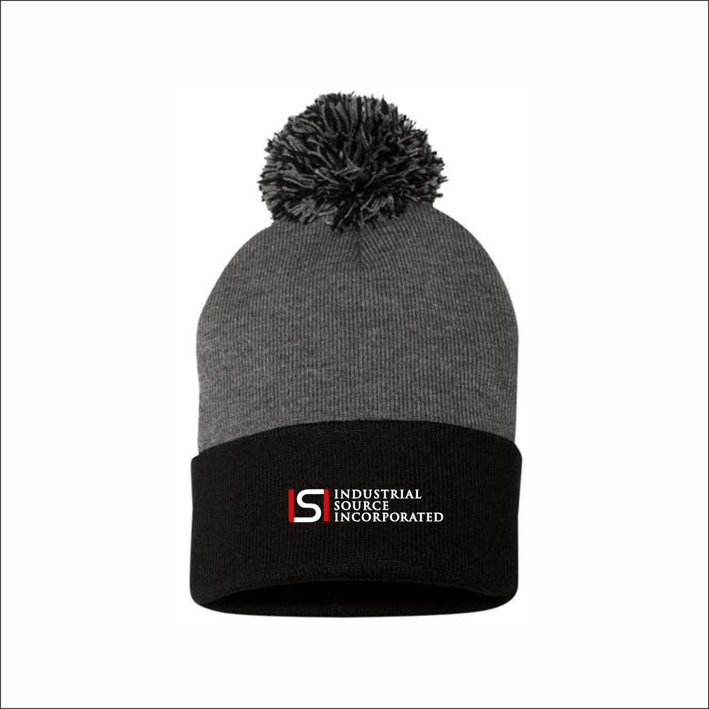 Industrial Source Inc Knit Pom Beanie