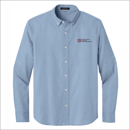 Industrial Source Inc Long Sleeve Modern Oxford Shirt