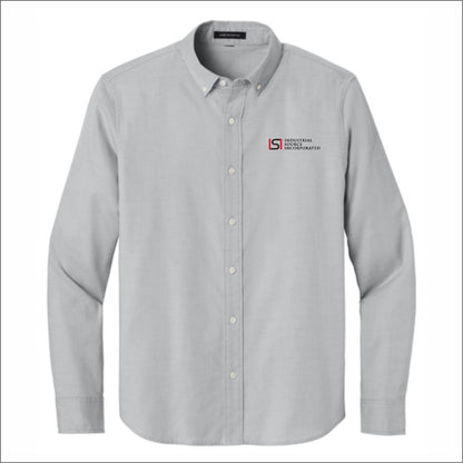 Industrial Source Inc Long Sleeve Modern Oxford Shirt