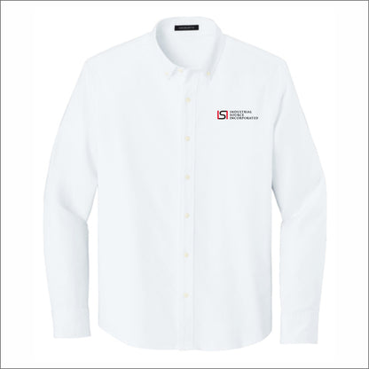 Industrial Source Inc Long Sleeve Modern Oxford Shirt