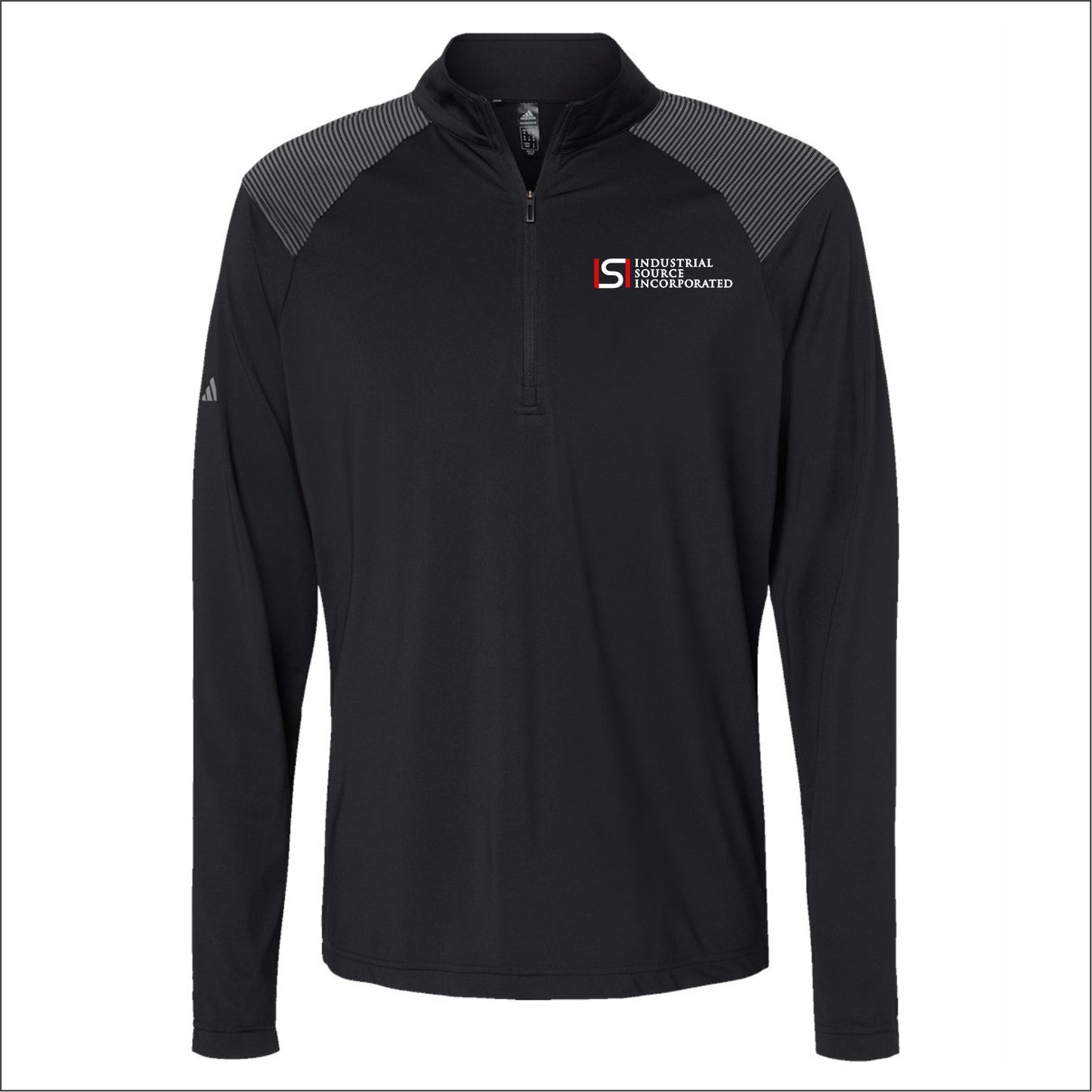 Industrial Source Inc Adidas Ultimate365 Lightweight Shoulder Stripe 1/4 Zip Pullover