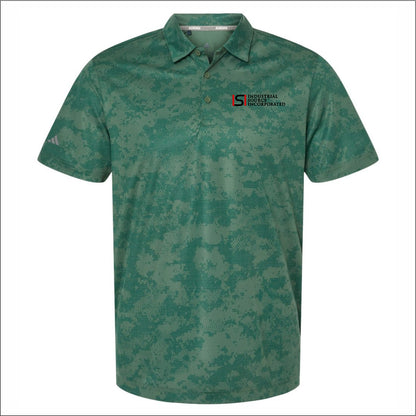 Industrial Source Inc Adidas Men's All Over Camo Print Polo