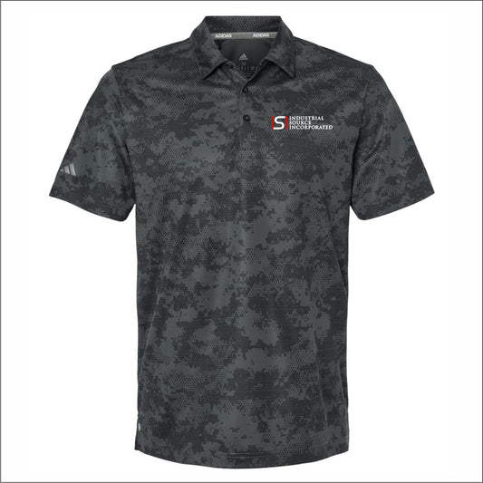 Industrial Source Inc Adidas Men's All Over Camo Print Polo