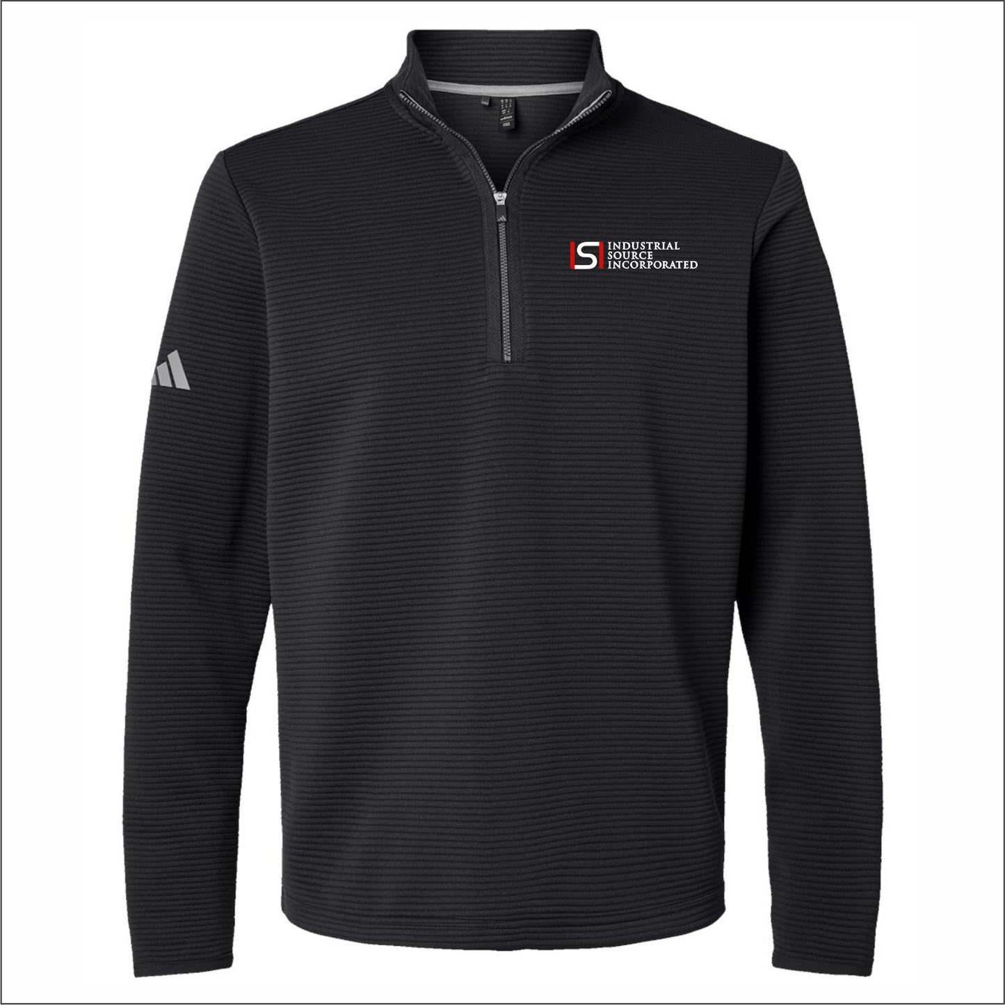 Industrial Source Inc Adidas Men's Spacer Quarter-Zip Pullover