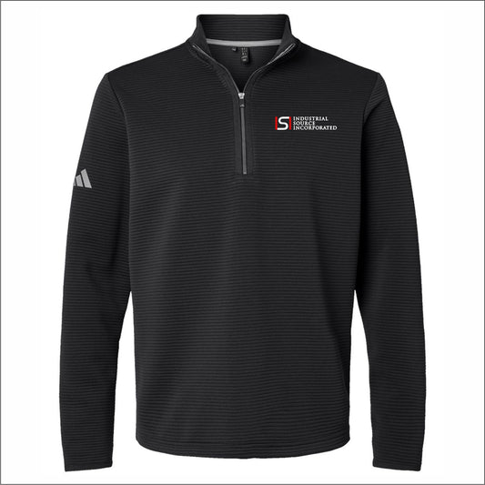 Industrial Source Inc Adidas Men's Spacer Quarter-Zip Pullover