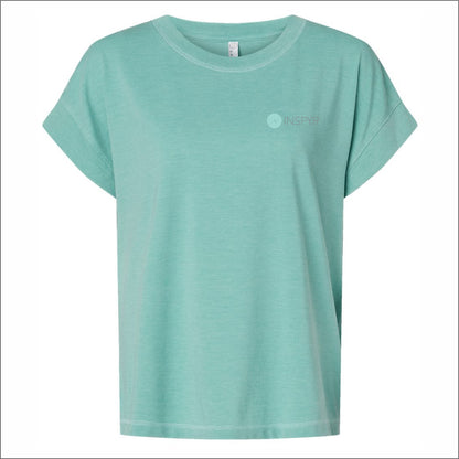 INSPYR Ladies Relaxed Vintage Wash T-Shirt