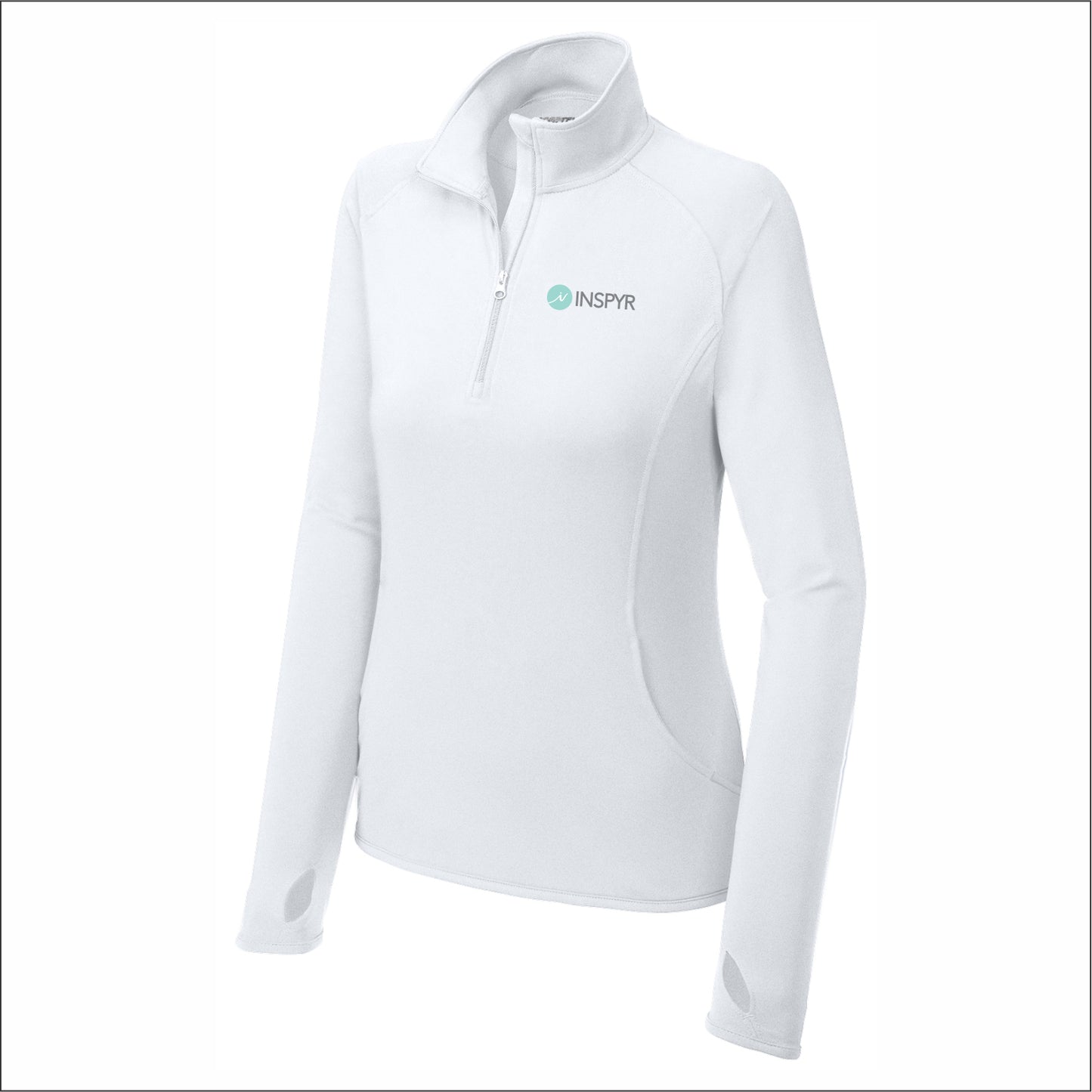 INSPYR Ladies Stretch 1/2 Zip Performance