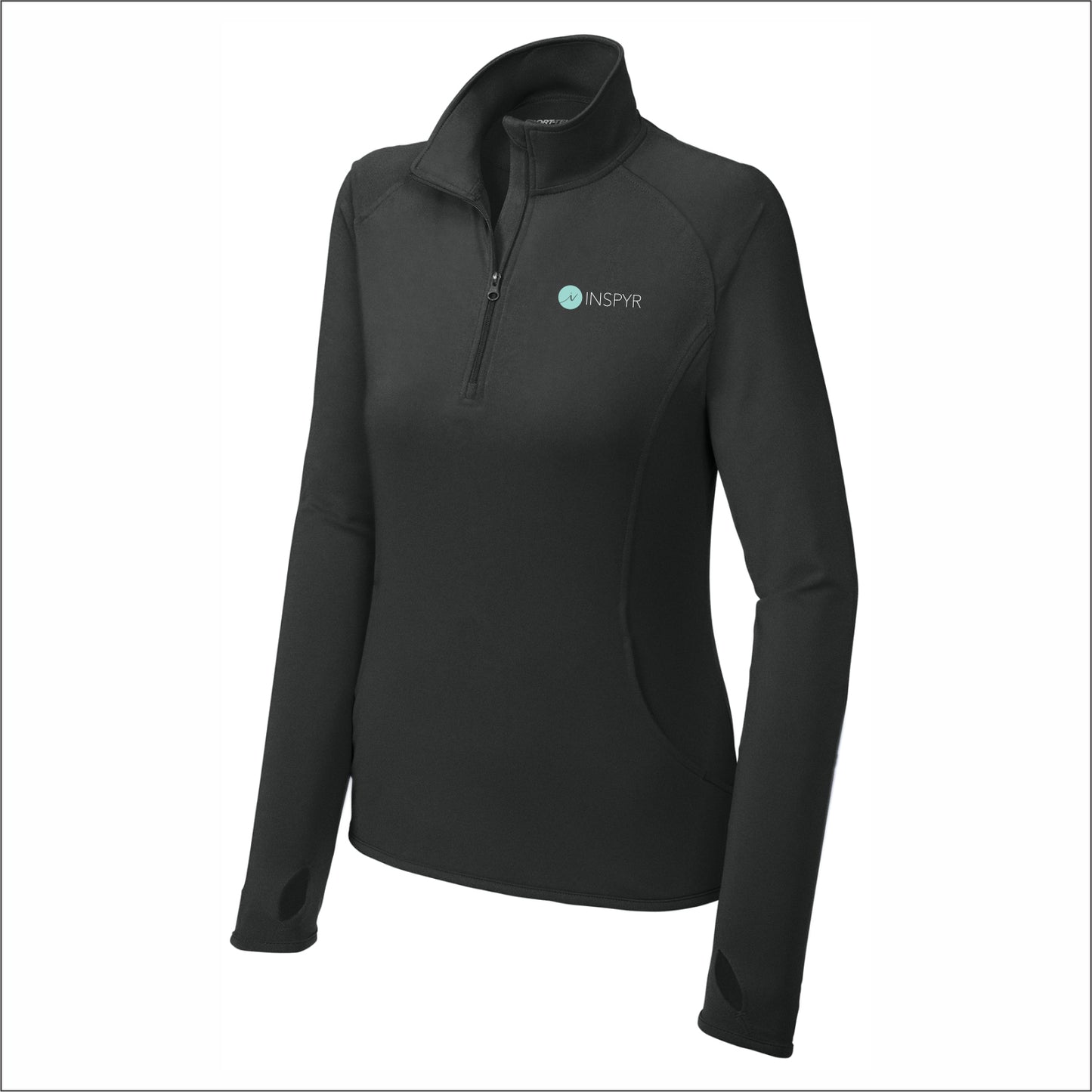 INSPYR Ladies Stretch 1/2 Zip Performance