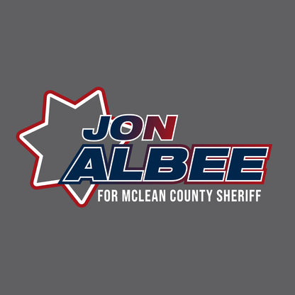 Jon Albee for Sheriff Ladies Stretch 1/2 Zip Performance