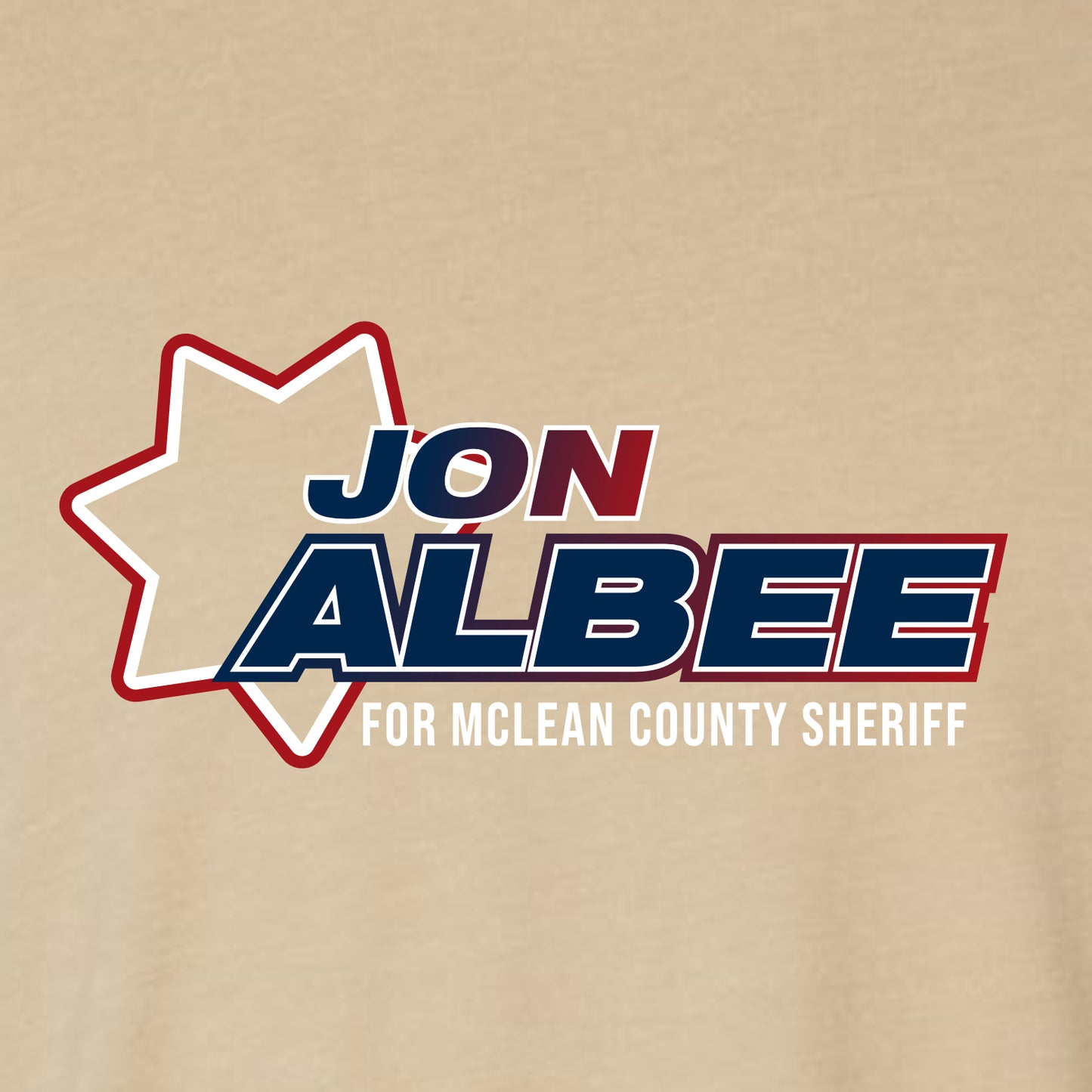 Jon Albee for Sheriff Hooded Sweatshirt
