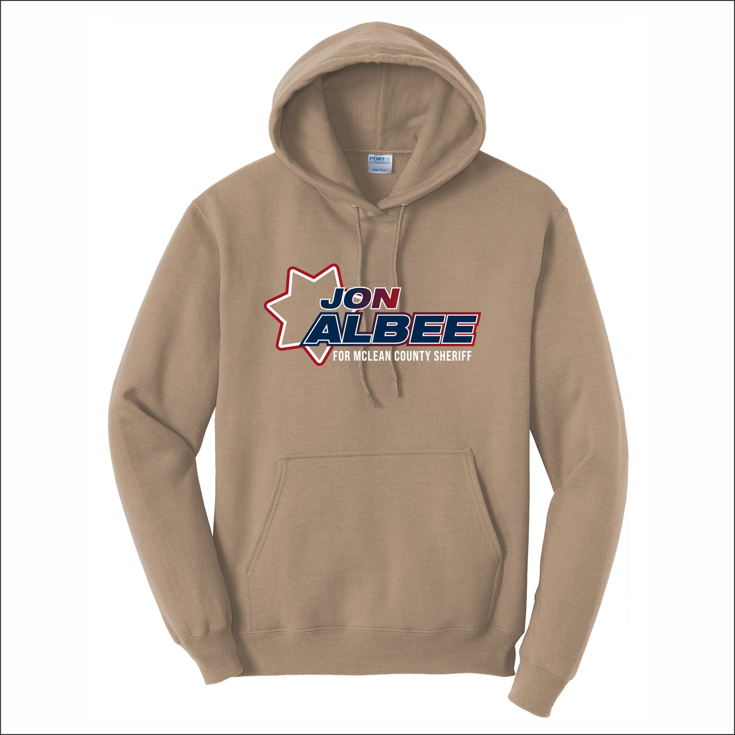 Jon Albee for Sheriff Hooded Sweatshirt