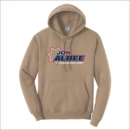 Jon Albee for Sheriff Hooded Sweatshirt