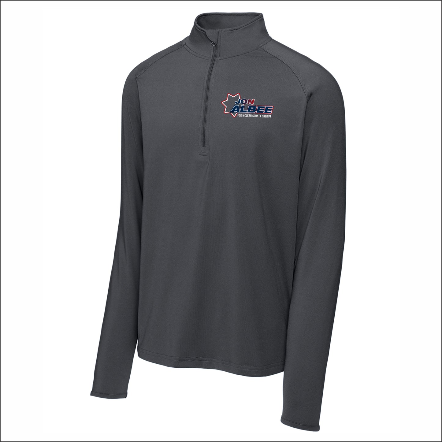 Jon Albee for Sheriff Stretch 1/2 Zip Performance