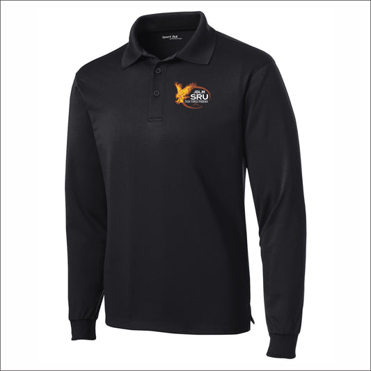 JBLM SRU Micropique Long Sleeve Performance Polo