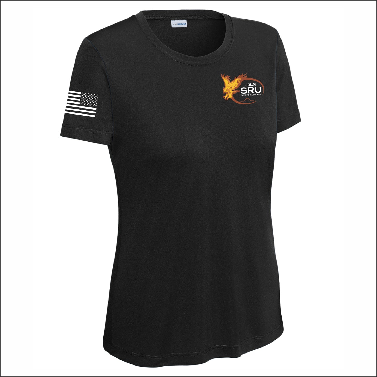 JBLM SRU Ladies Performance T-shirt
