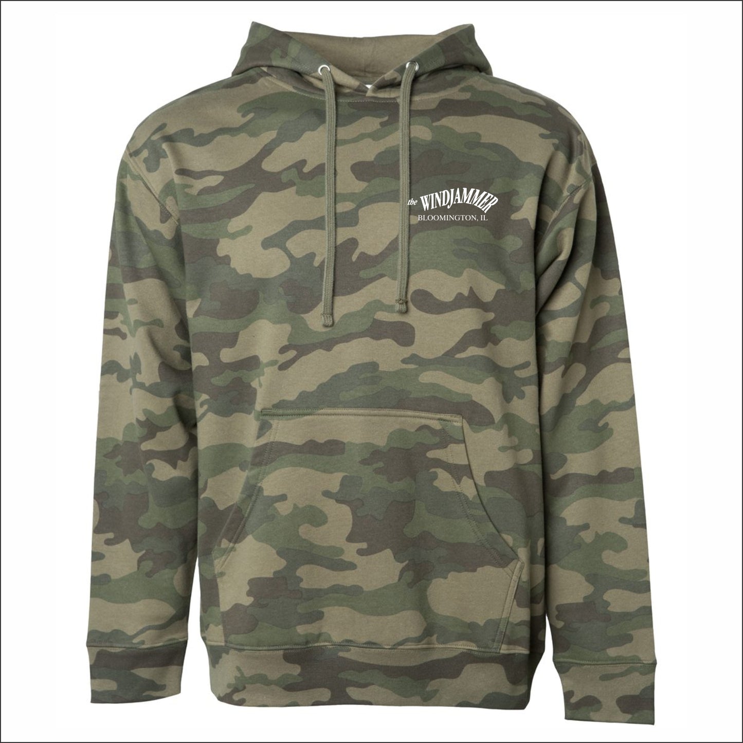 Windjammer Camouflage Hooded Sweatshirt