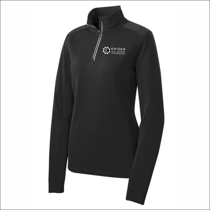 Kaizen CPAs Ladies Sport-Tek Textured 1/4-Zip Pullover - AUTO