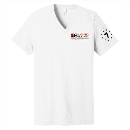 Kanoski Bresney Soft Jersey V-Neck Short Sleeve T-shirt