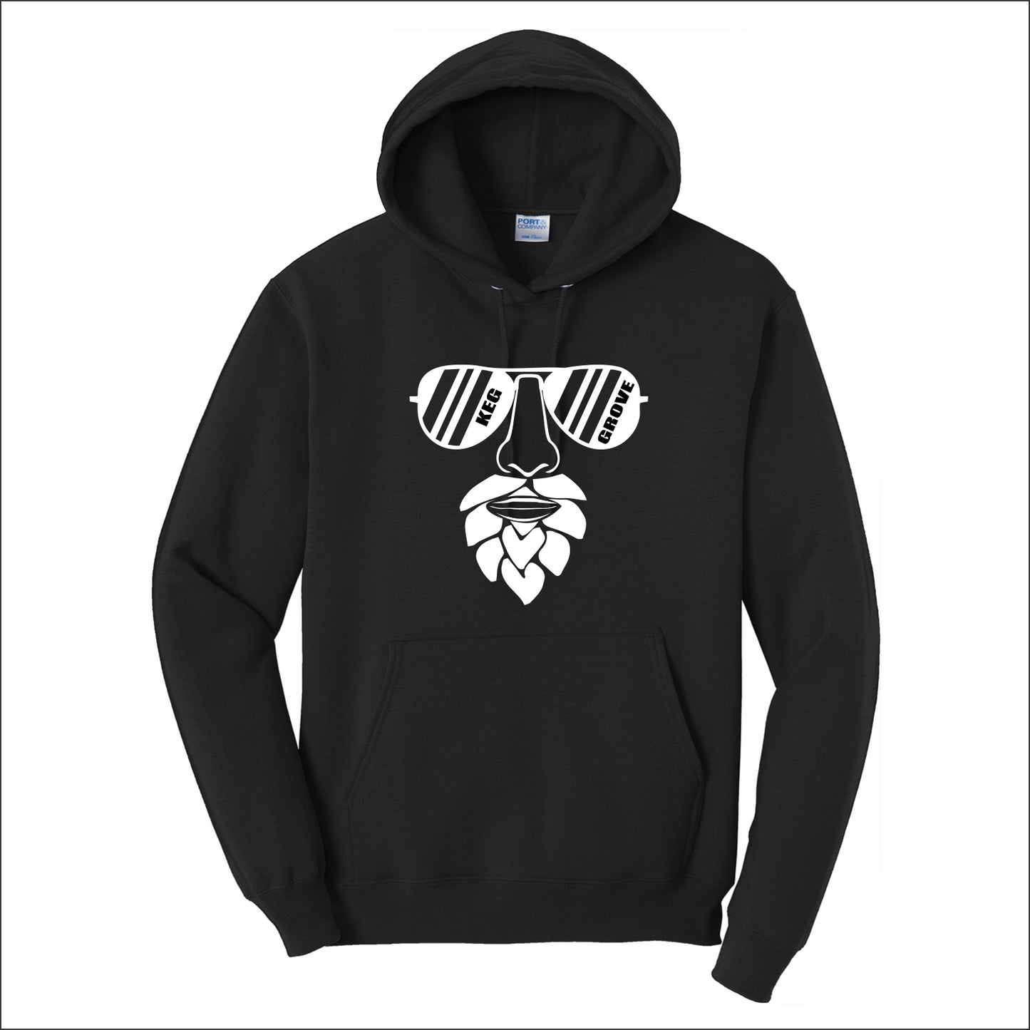 Keg Grove Hooded Sweatshirt - Design A
