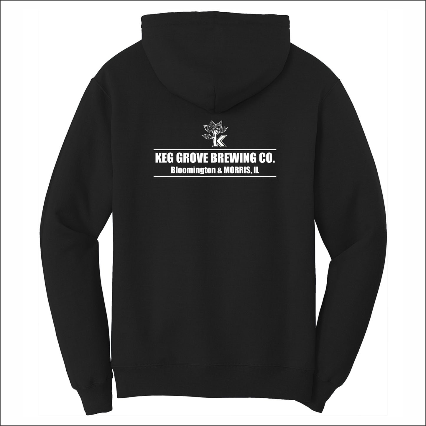 Keg Grove Hooded Sweatshirt - Design A