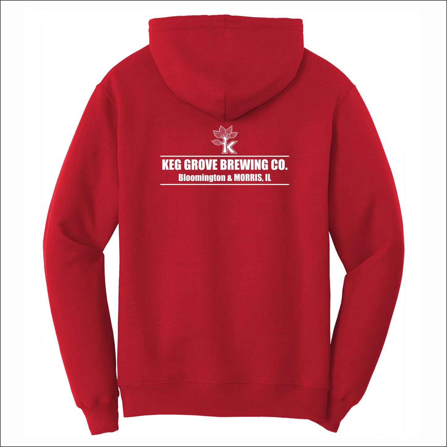 Keg Grove Hooded Sweatshirt - Design A
