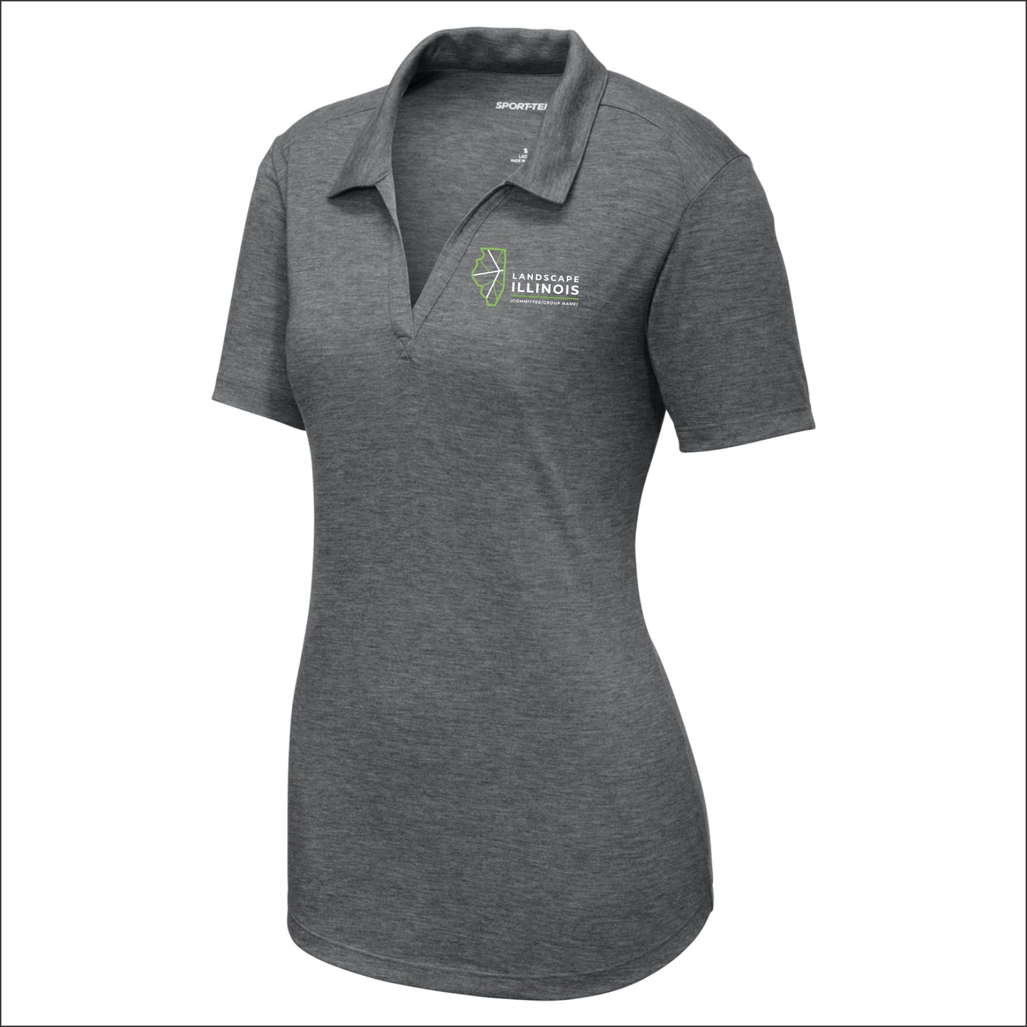 Landscape IL Committee Ladies Tri-Blend Wicking Polo Shirt