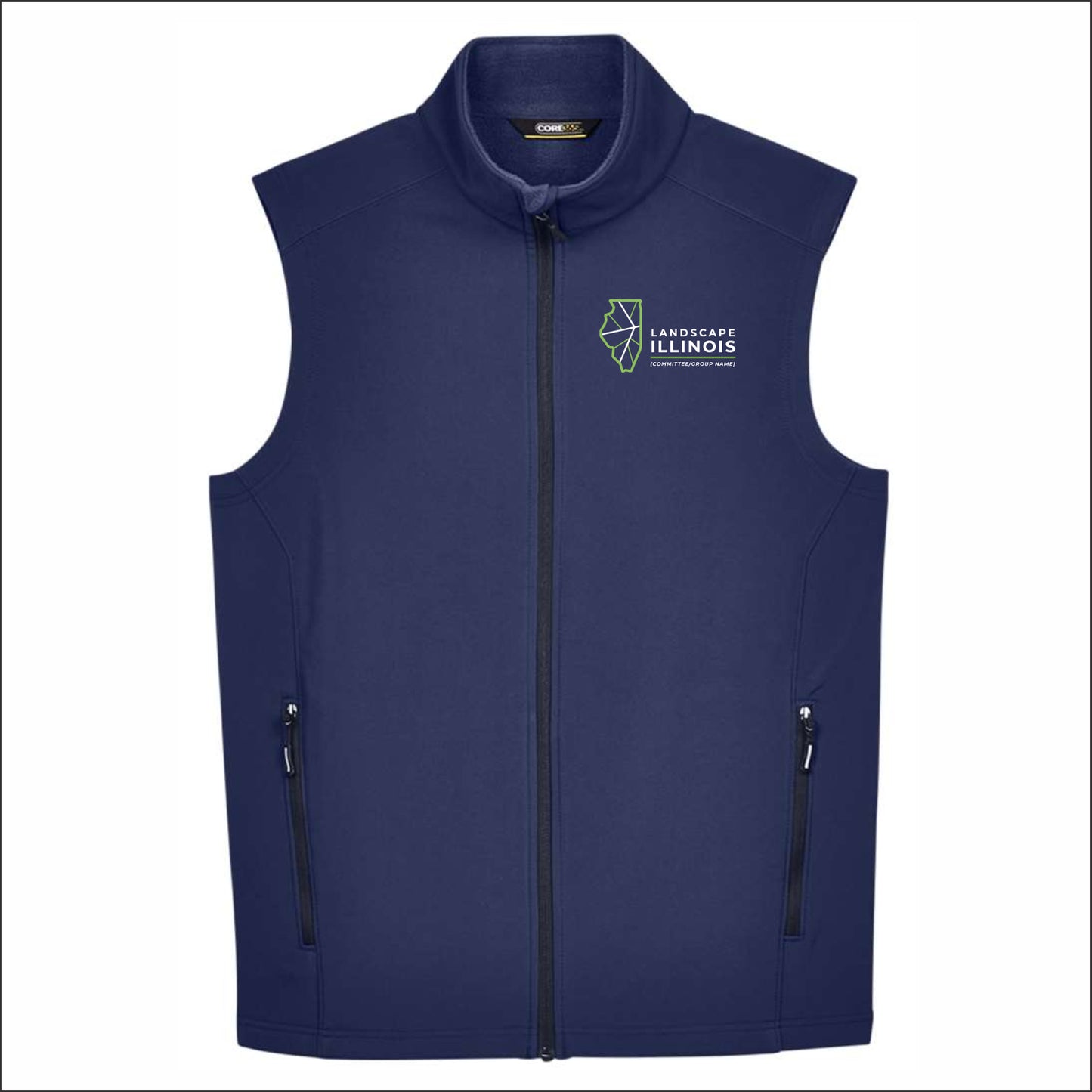 Landscape IL Committee Cruise Two-Layer Fleece Bonded Soft Shell Vest