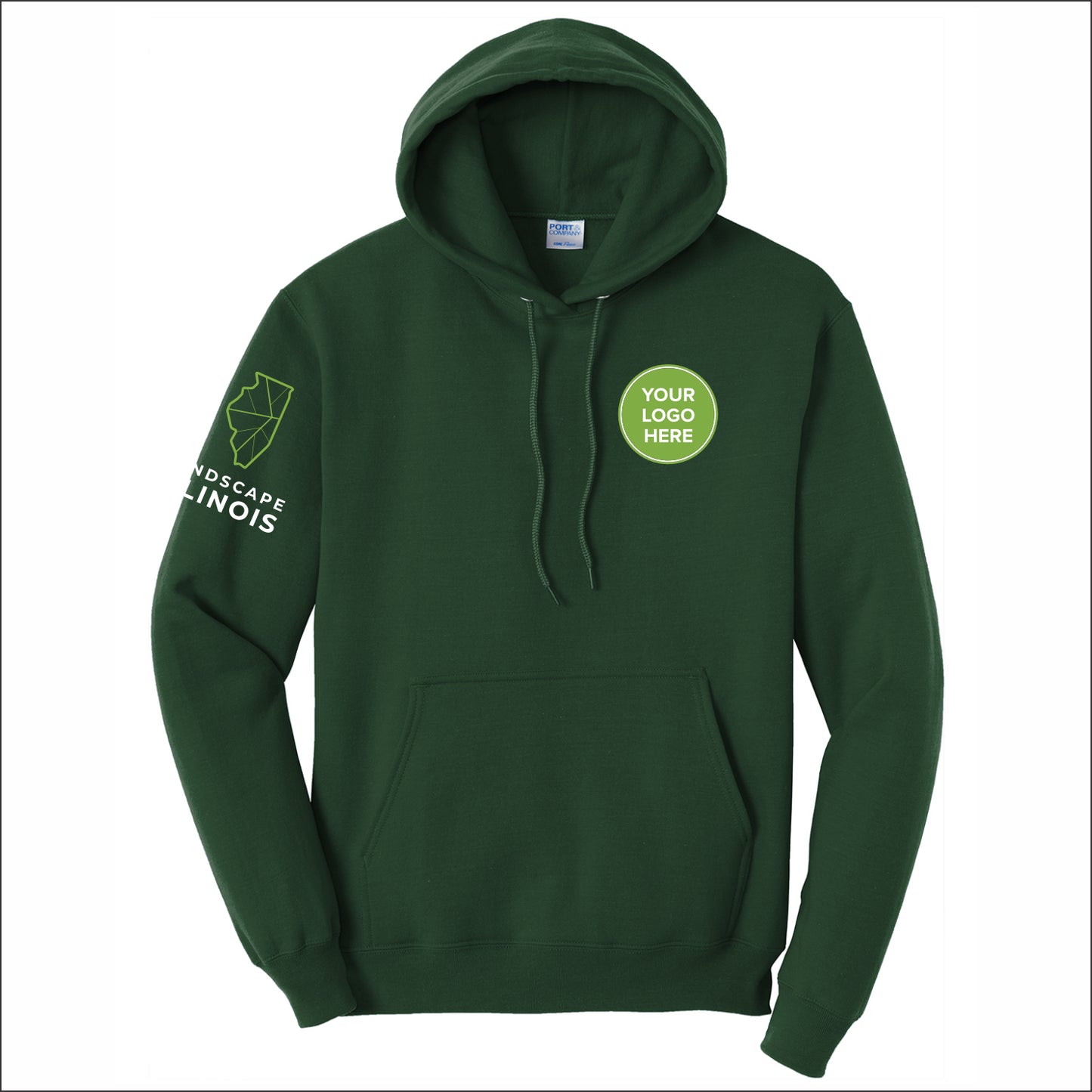Landscape Illinois Hooded Sweatshirt