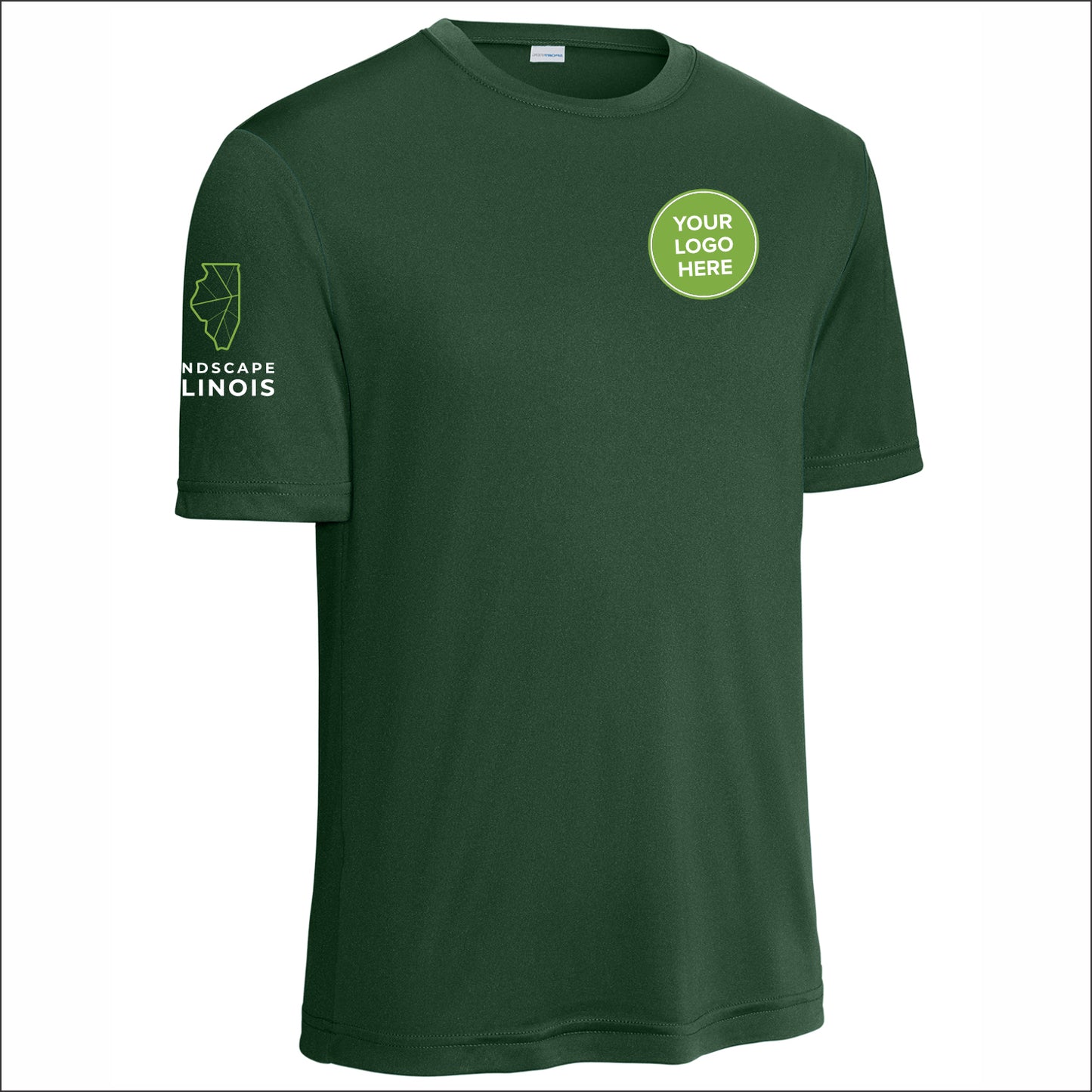 Landscape Illinois Performance T-shirt