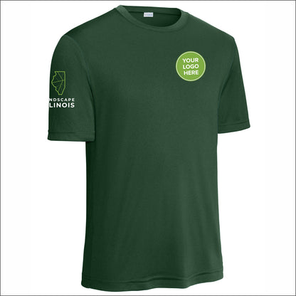 Landscape Illinois Performance T-shirt