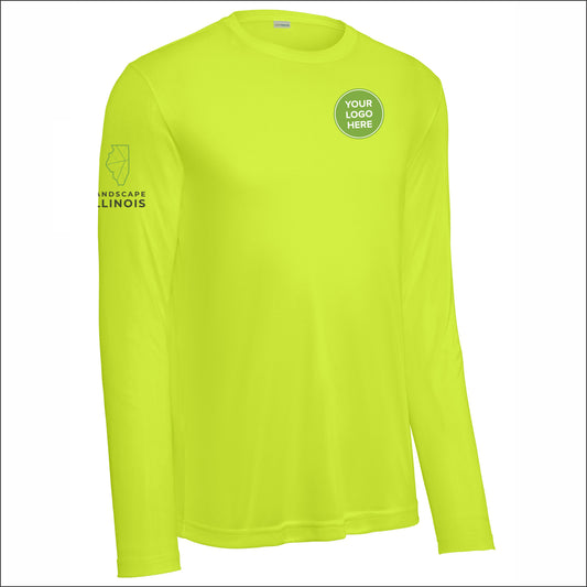 Landscape Illinois Performance Long Sleeve T-shirt