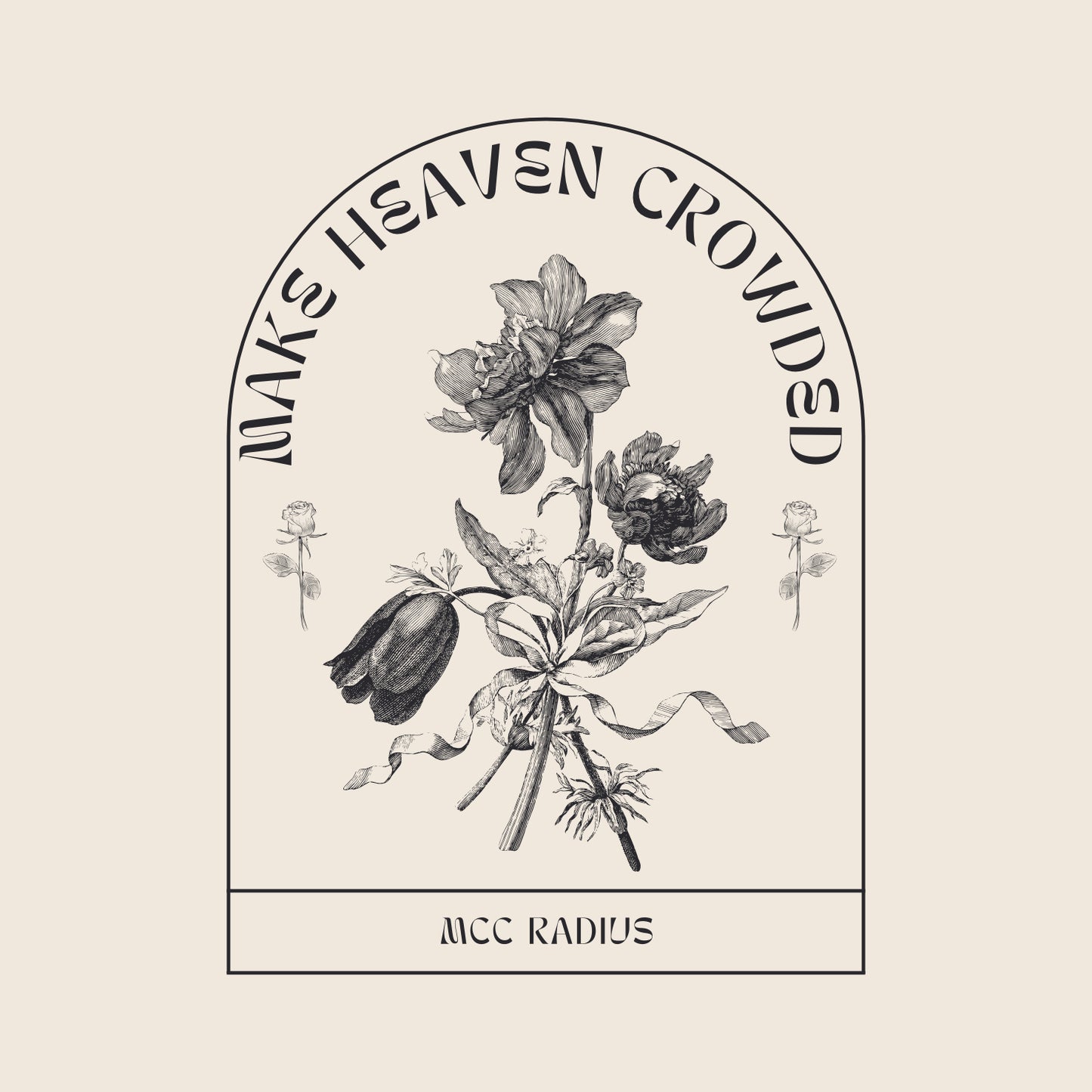 MCC Radius Pigment Dye T-shirt - Design C