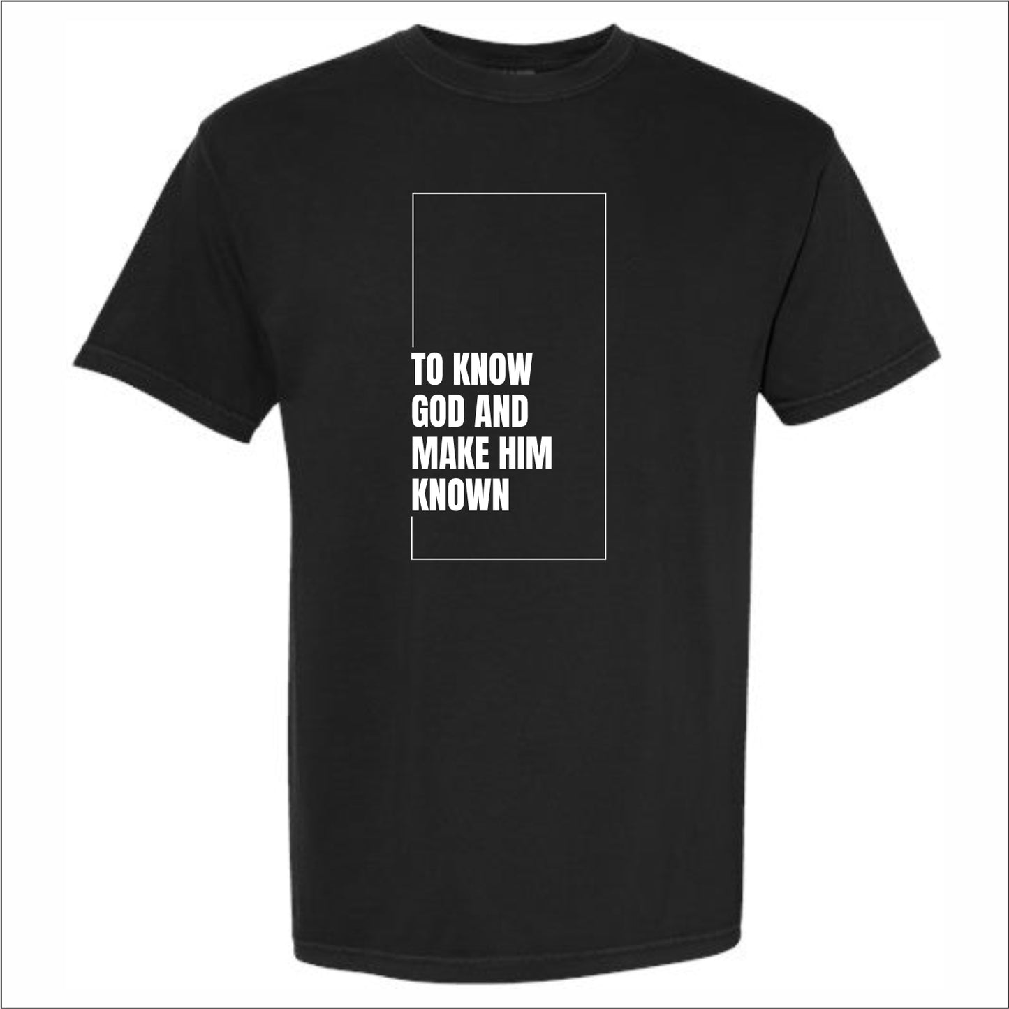 Minier Christian Church Pigment Dye T-shirt - Design A