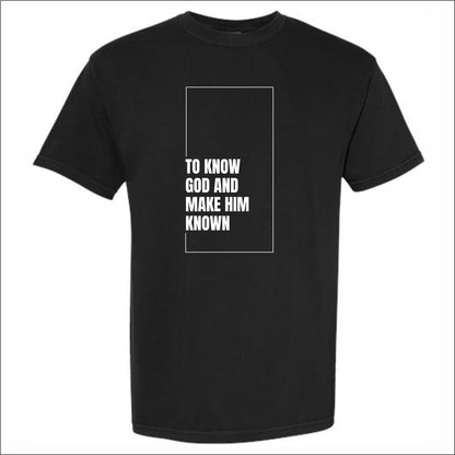 Minier Christian Church Pigment Dye T-shirt - Design A