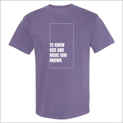 Minier Christian Church Pigment Dye T-shirt - Design A